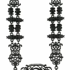 Restyle Necklaces Black Gothic Baroque Fortune Teller Necklace