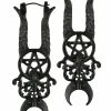 Restyle Black Gothic Maleficent Earrings