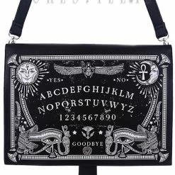 Restyle Purses & Handbags Black Gothic Occult Spirit Board Planchette Handbag