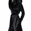 Restyle Hoodies & Sweatshirts Black Gothic Velvet Reaper With Big Hood