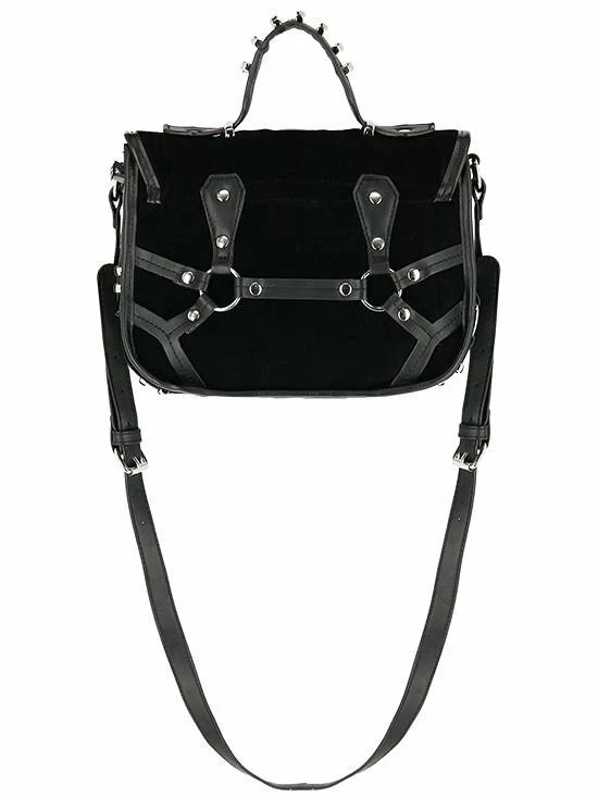 Restyle Purses & Handbags Coffin Purse Gothic Bag With A Harness - Image 5