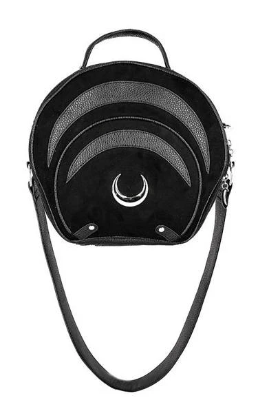 Restyle Purses & Handbags Eclipse Bag Round Purse With A Crescent Detail