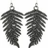 Restyle Fern Earrings Silver