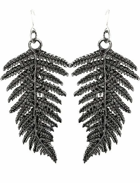 Restyle Fern Earrings Silver