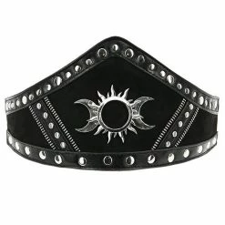 Restyle Belts & Buckles Gothic Accessory Triple Goddess Waist Belt