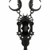 Restyle Necklaces Gothic Dark Mirror Black Necklace