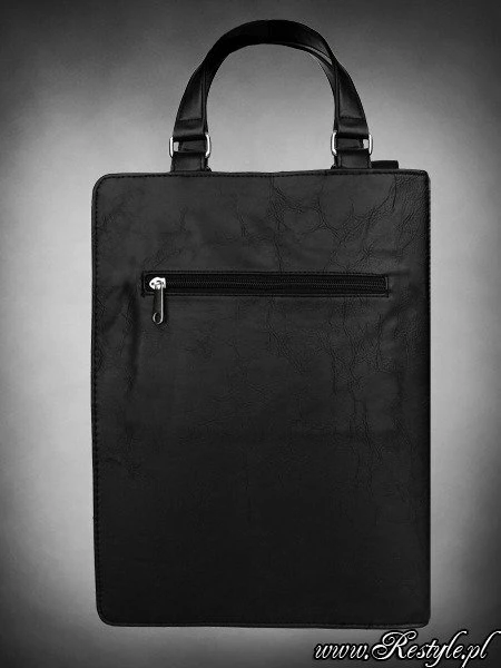 Restyle Purses & Handbags Gothic Raven Moon Magic Spells Black Book Handbag - Image 5