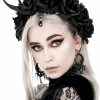 Restyle Hair Accessories Gothic Wreath Romantic Headwear Antlers Roses & Beads Headband
