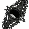Restyle Hair Accessories Horns Barette Black Gothic Hairclip