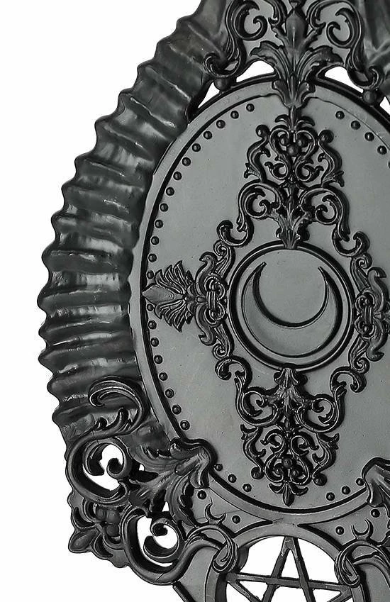 Restyle Knick Knacks Horns Hand Mirror Gothic Accessory - Image 4