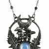 Restyle Necklaces Magic Forest Pendant With Opal Moonstone