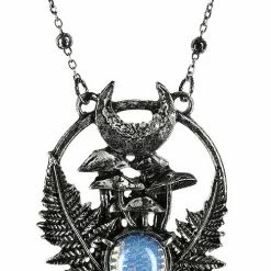 Restyle Necklaces Magic Forest Pendant With Opal Moonstone