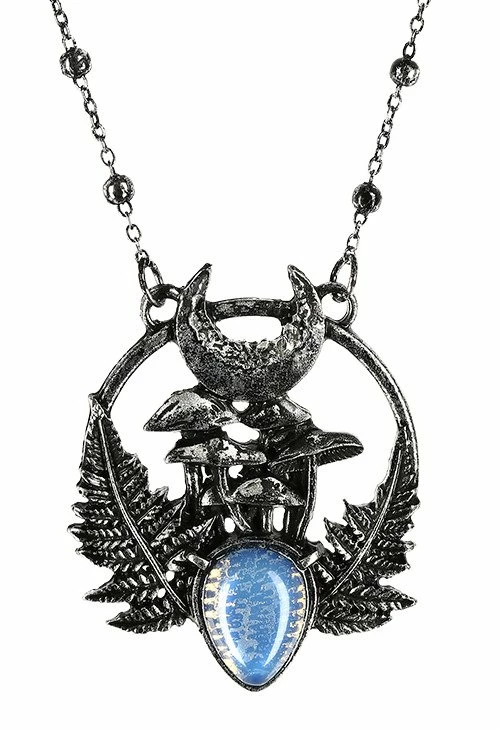 Restyle Necklaces Magic Forest Pendant With Opal Moonstone