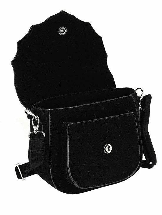 Restyle Purses & Handbags Night Creatures Bag Small Gothic Bat Handbag With Pentagram - Image 6