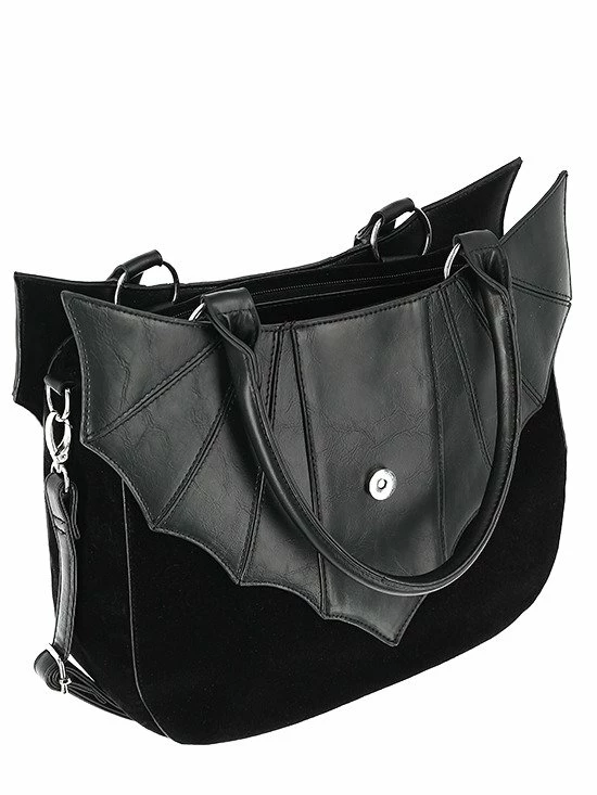 Restyle Purses & Handbags Ominous Bag Bat Purse With Pentagram - Image 4