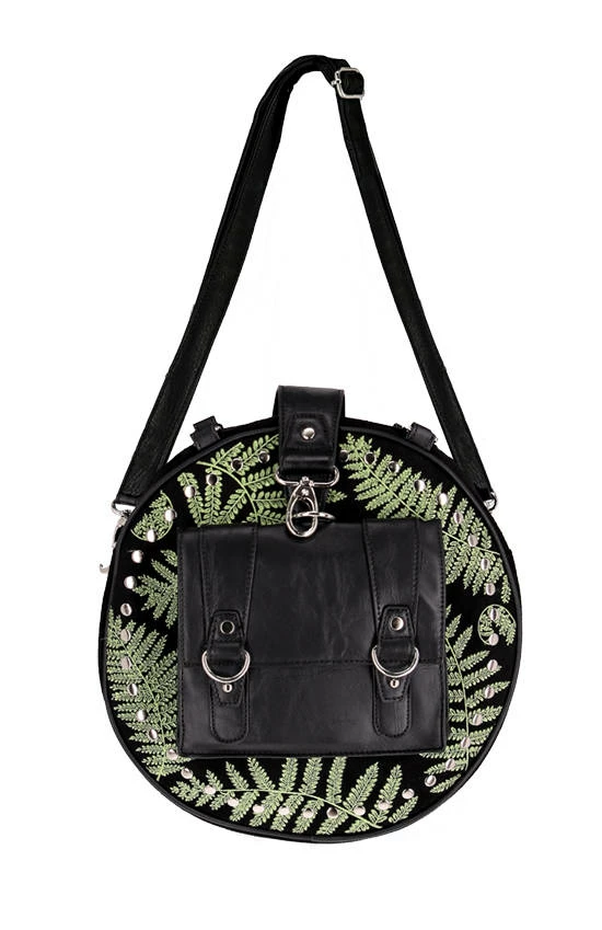 Restyle Purses & Handbags Round Fern Cross Body Purse - Image 2