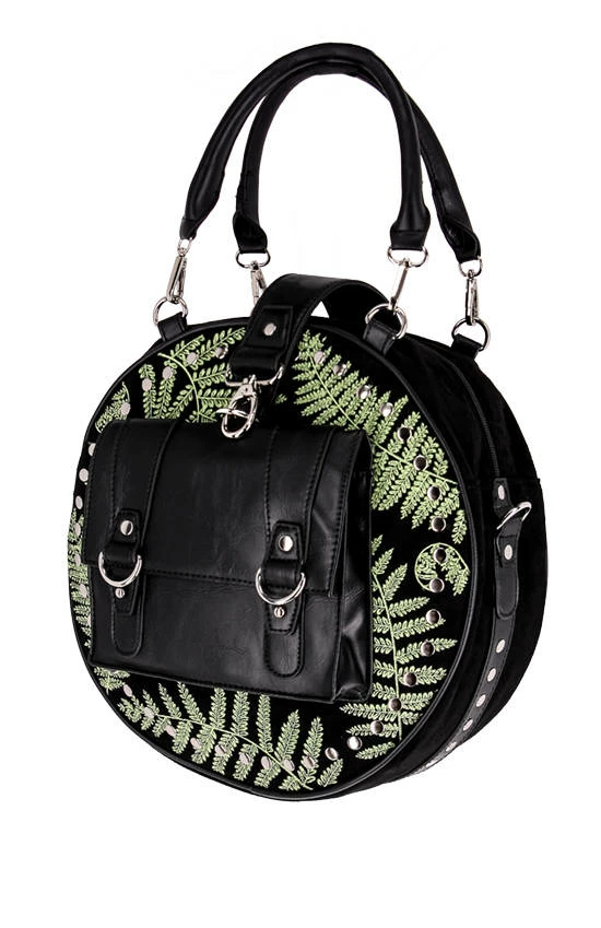 Restyle Purses & Handbags Round Fern Cross Body Purse - Image 5