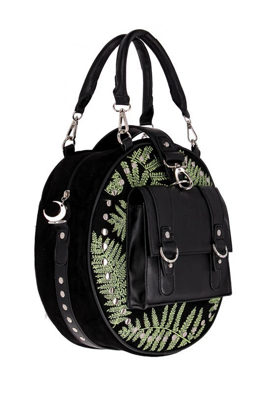 Restyle Purses & Handbags Round Fern Cross Body Purse - Image 6