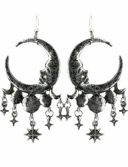Restyle Sleepless Nights Black Earrings - Image 2