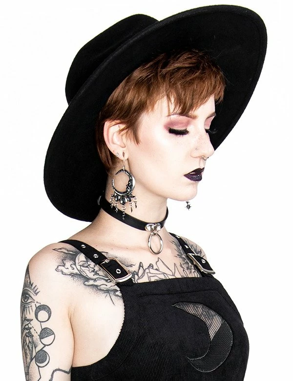 Restyle Sleepless Nights Black Earrings - Image 4