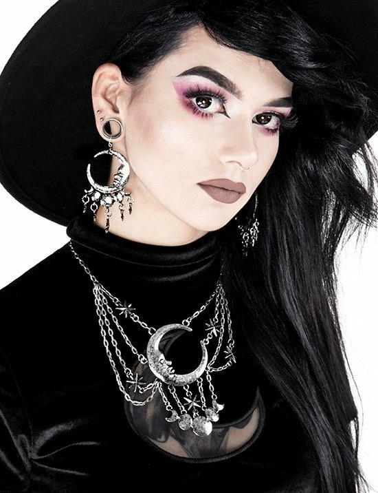 Restyle Sleepless Nights Black Earrings - Image 5